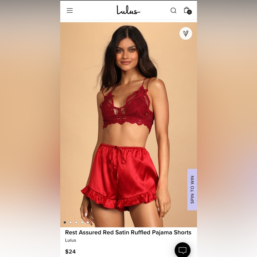 Satin Shorts